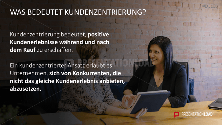 Kundenzentrierung Customer Centricity Ppt Vorlage