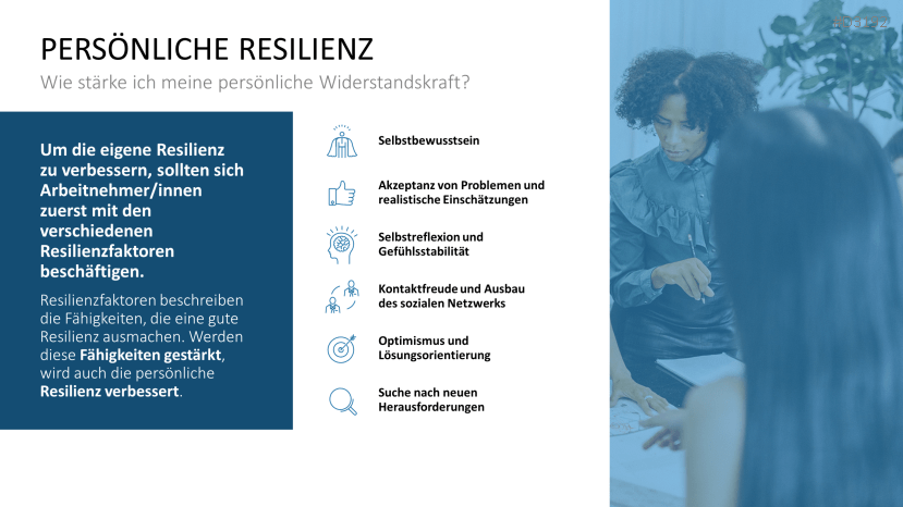 Burnout Resilienz Powerpoint Vorlage