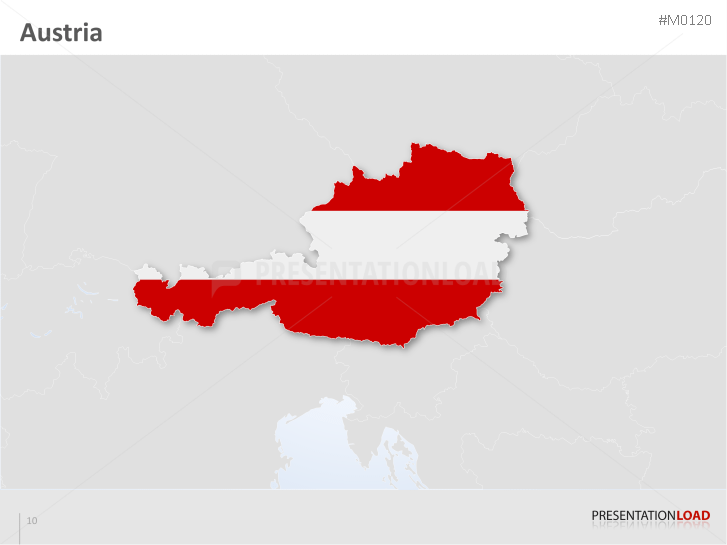 Powerpoint Map Austria Presentationload