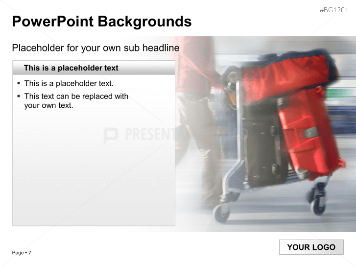 airport powerpoint presentation templates