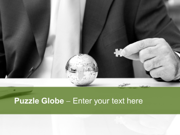 Puzzle Globe _https://www.presentationload.com/puzzle-globe-2-powerpoint-template.html