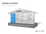 Presentationload Tempel Mit Saulen