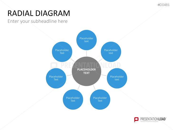 Radial Diagram Powerpoint Template