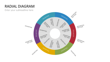 Radial Diagram PowerPoint Template