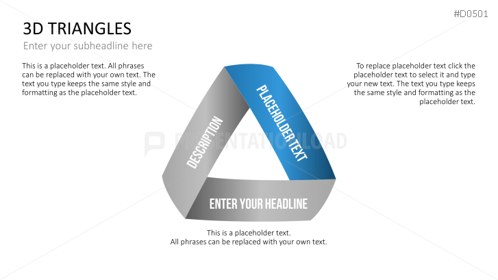 Triangles PowerPoint Template