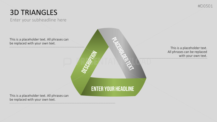 Triangles PowerPoint Template