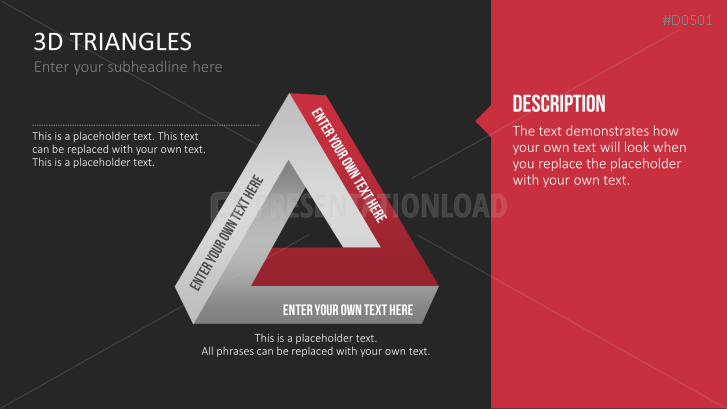 Triangles PowerPoint Template