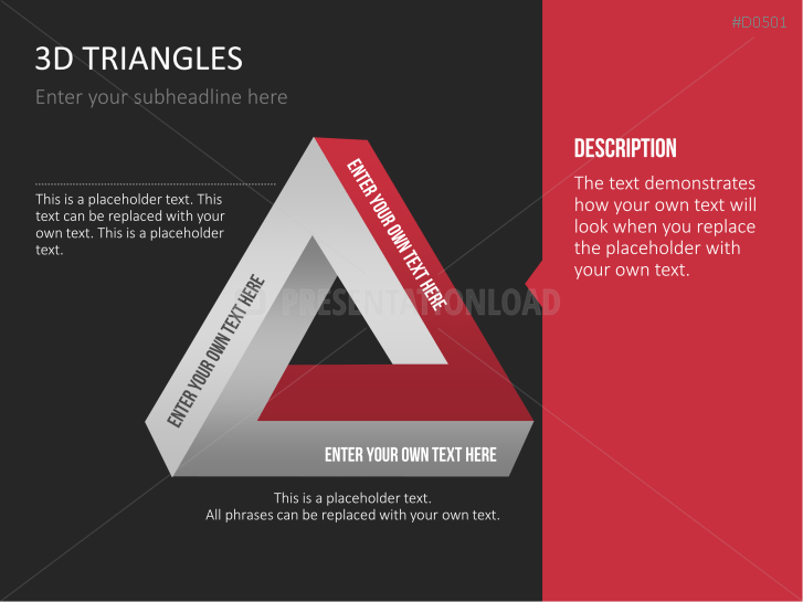 Triangles PowerPoint Template