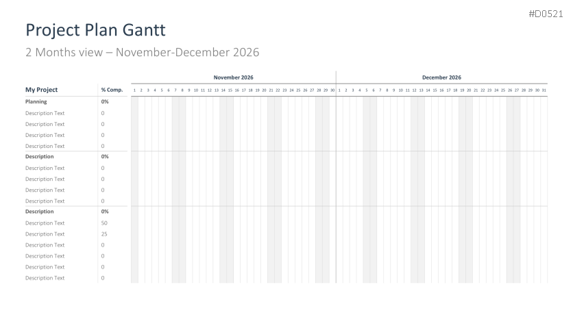 Project Timelines 2026
