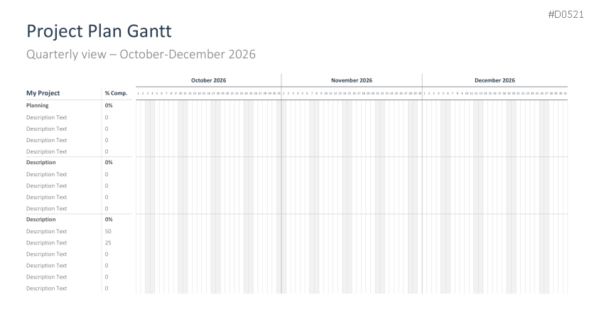 Project Timelines 2026