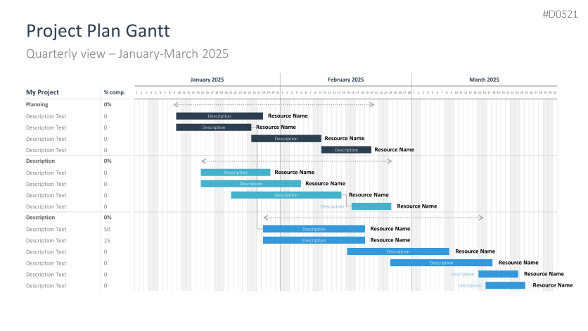 Project Timelines 2025