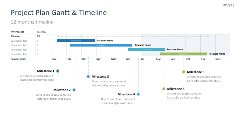 Project Timelines 2025