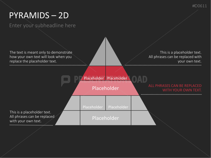 Pyramids Powerpoint Template 4857