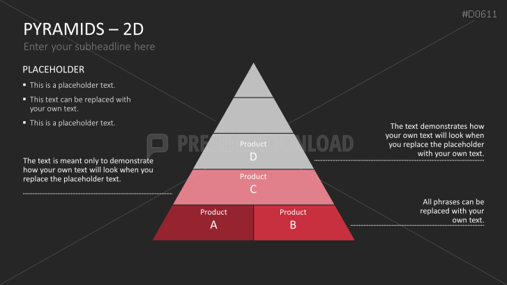 Pyramids Powerpoint Template 8023