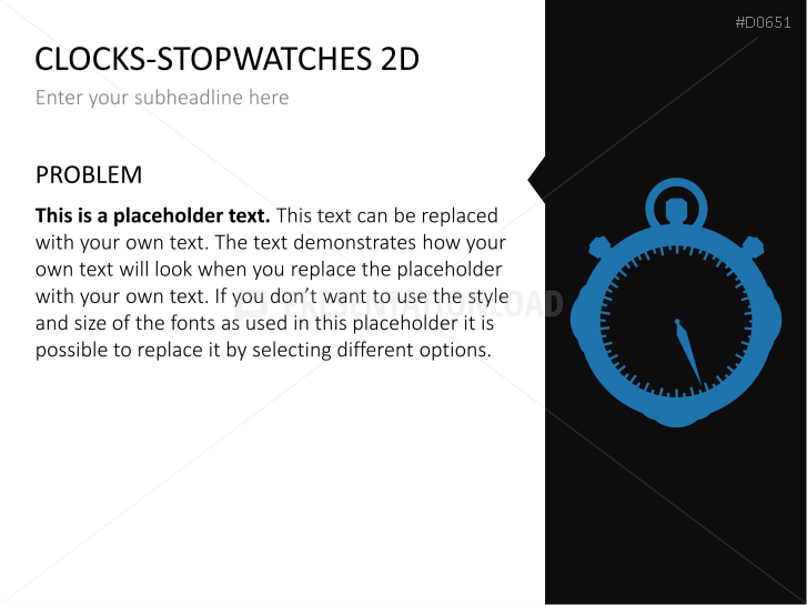 Stopwatch PowerPoint Template