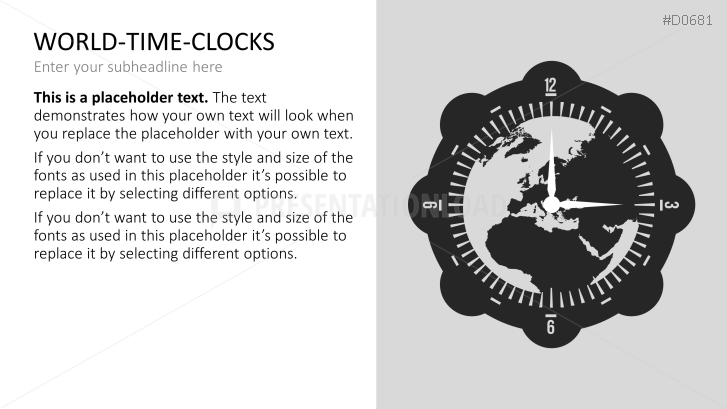 World time clocks