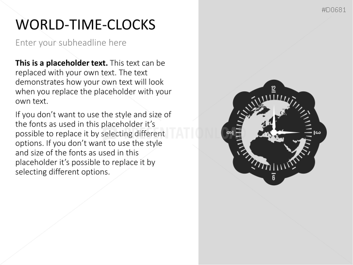 World time clocks