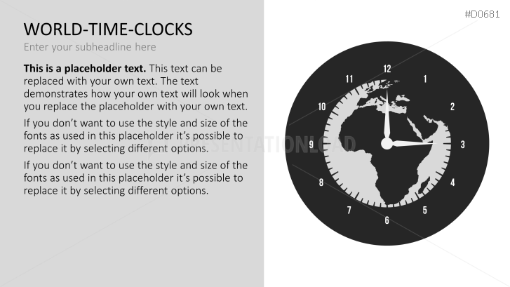 World time clocks
