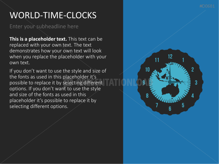 World time clocks