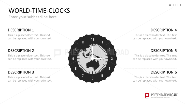 World time clocks