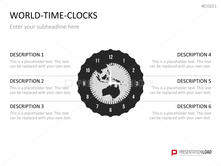 World time clocks