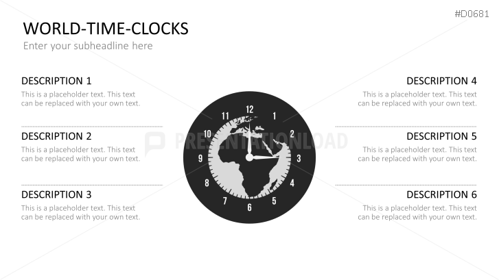 World time clocks