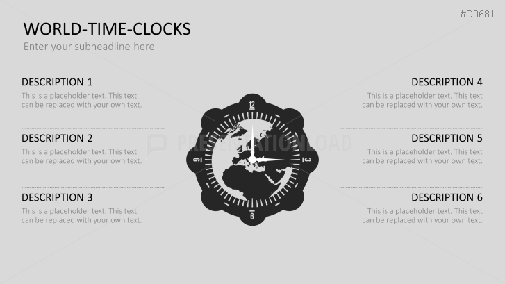 World time clocks