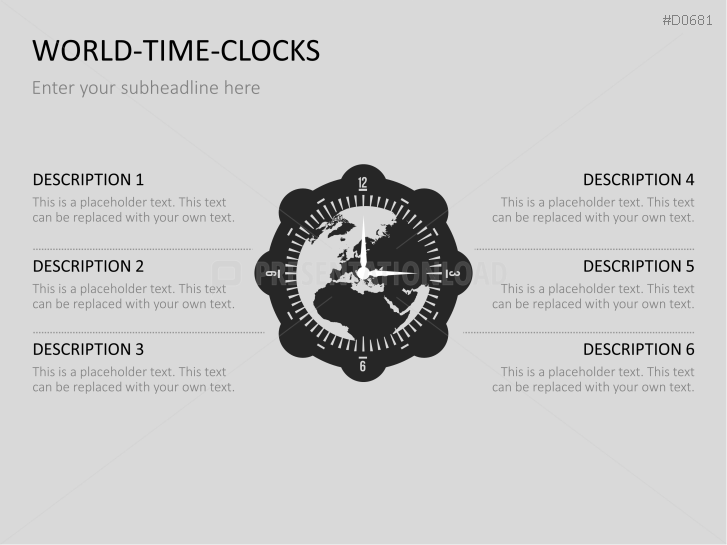 World time clocks