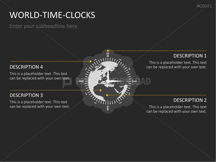 World time clocks