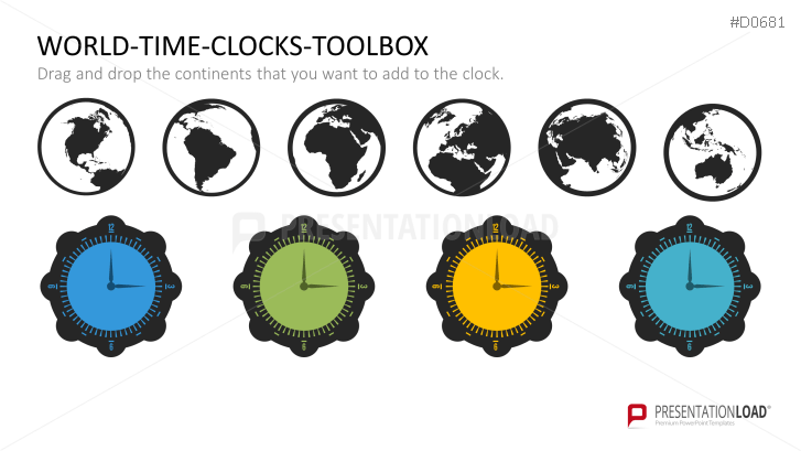 World time clocks