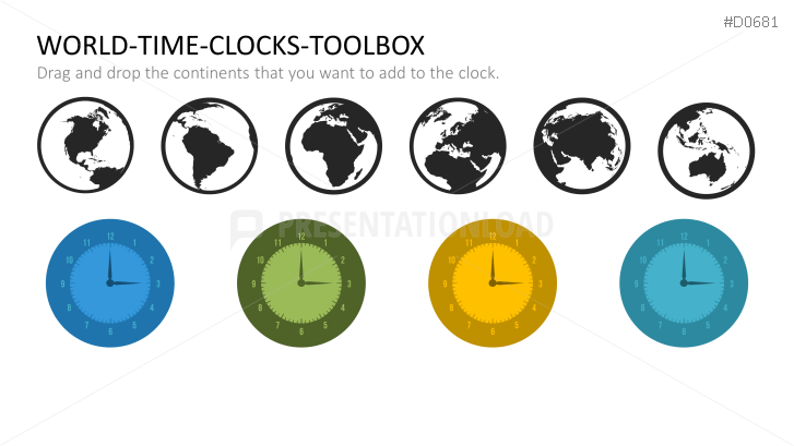 World time clocks