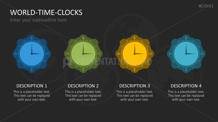 World time clocks