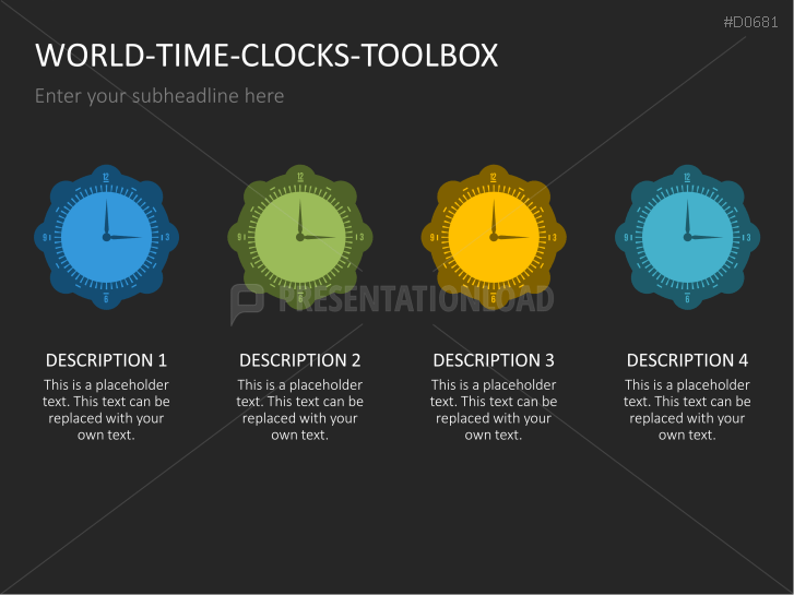 World time clocks