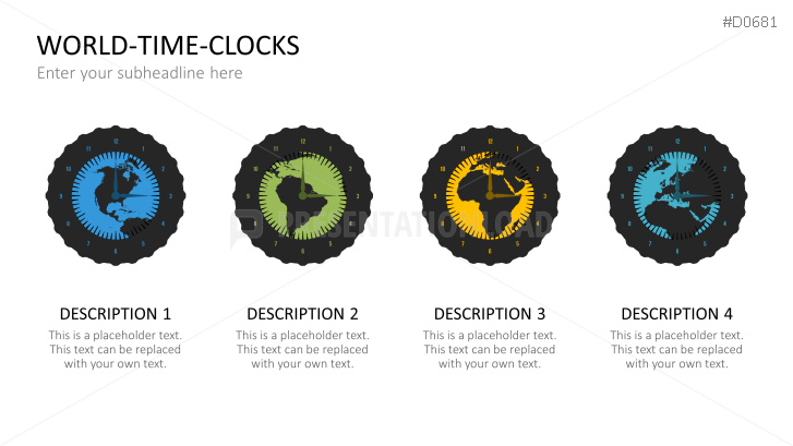 World time clocks