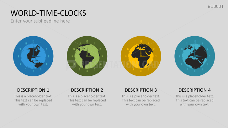 World time clocks