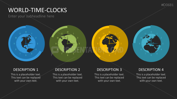 World time clocks