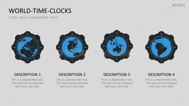 World time clocks