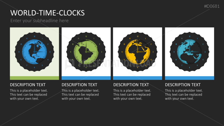 World time clocks