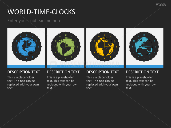 World time clocks