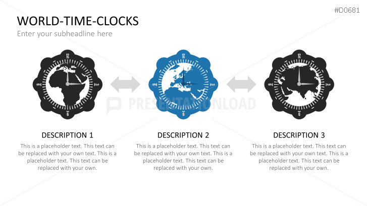 World time clocks