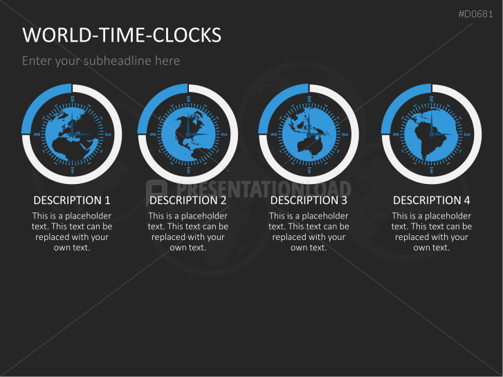 World time clocks