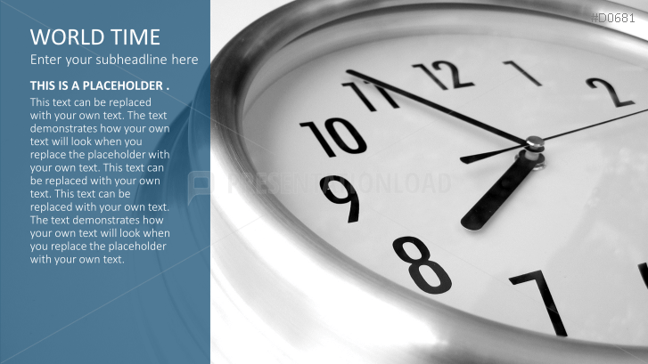 World time clocks