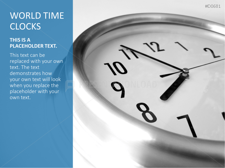 World time clocks