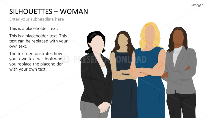 Silhouettes - Woman