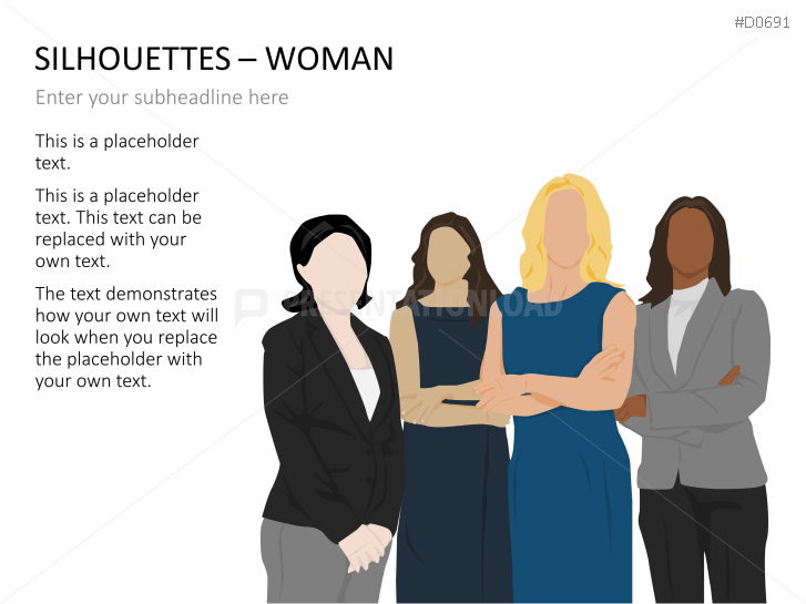 Silhouettes - Woman