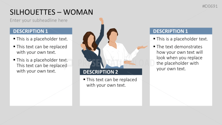 Silhouettes - Woman
