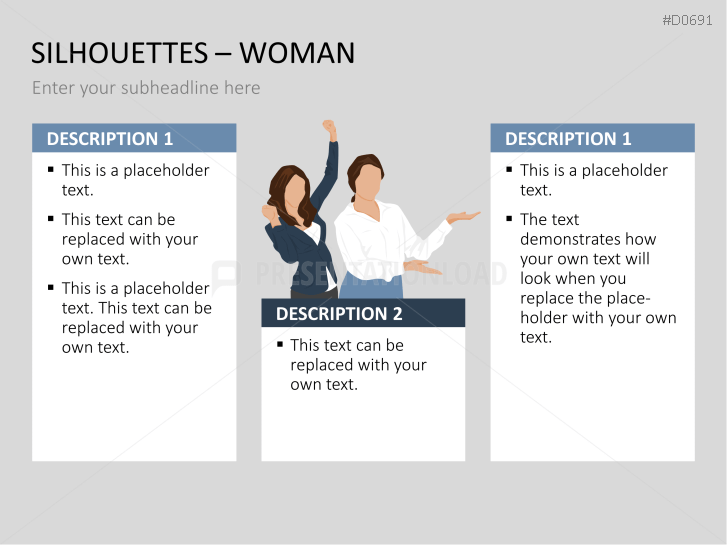 Silhouettes - Woman