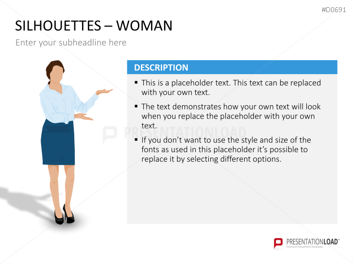 Silhouettes - Woman