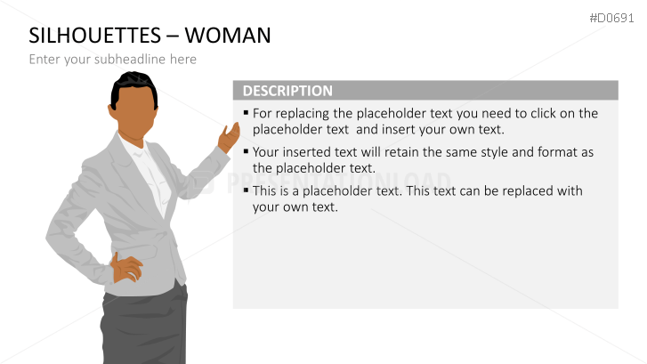 Silhouettes - Woman