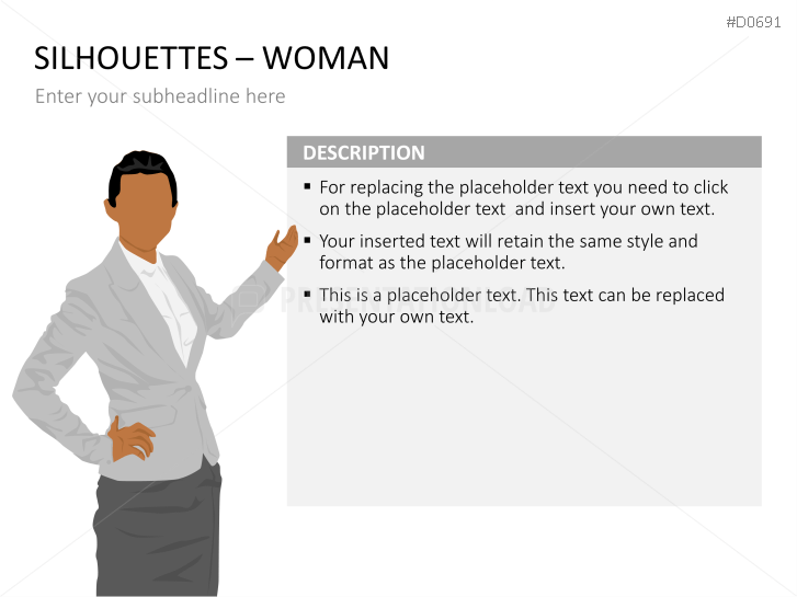 Silhouettes - Woman